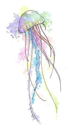 236x430 cute jellyfish drawing best jellyfish images jellyfish drawing - Cute Jellyfish Drawing
