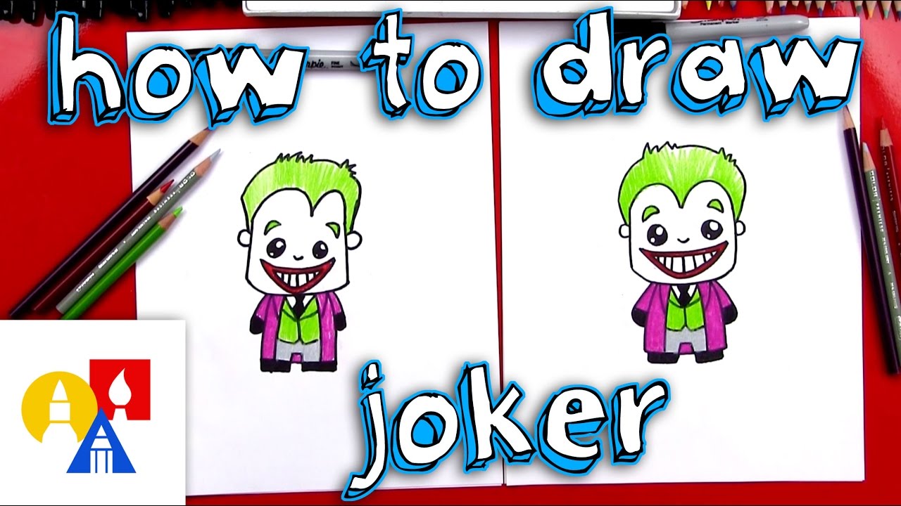 1280x720 How To Draw Cartoon Joker - Cute Joker Drawing