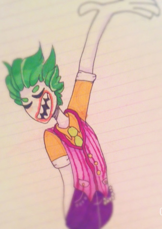 320x452 I Think I Am Obsessed With Joker Now, My Gosh He's Just So - Cute Joker Drawing