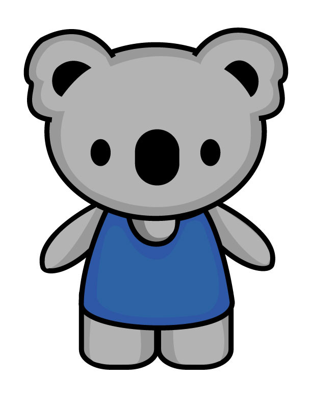 612x792 Entry - Cute Koala Bear Drawing