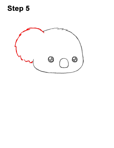 386x500 how to draw a koala - Cute Koala Bear Drawing