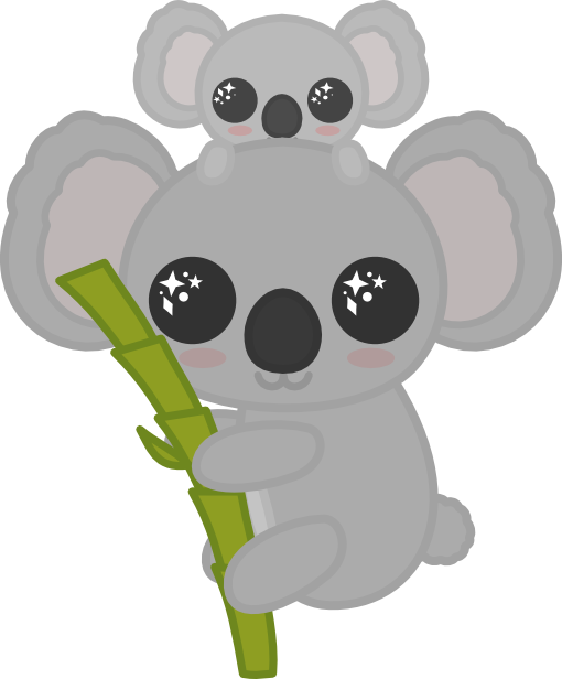 510x616 Koala Drawing Transparent Png Clipart Free Download - Cute Koala Drawing