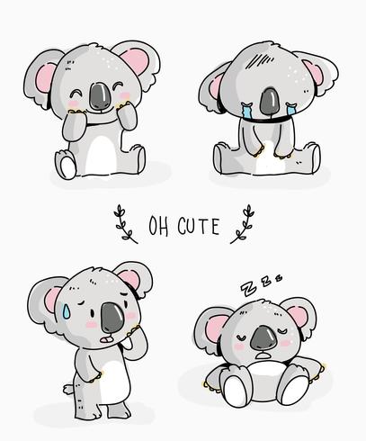 Cute Koala Drawing at PaintingValley.com | Explore collection of Cute ...