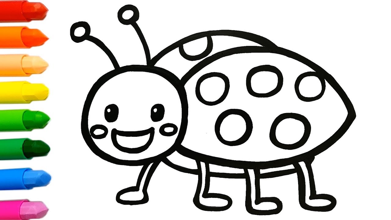 Download Cute Ladybug Drawing at PaintingValley.com | Explore ...