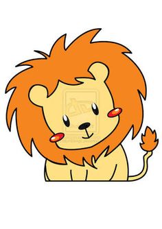 236x334 Best Cute Images Funny Animals, Animal Pictures, Fluffy Animals - Cute Lion Drawing