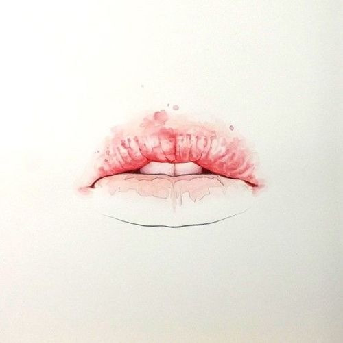 500x501 beauty drawing art girl cute tumblr design indie grunge draw want - Cute Lips Drawing