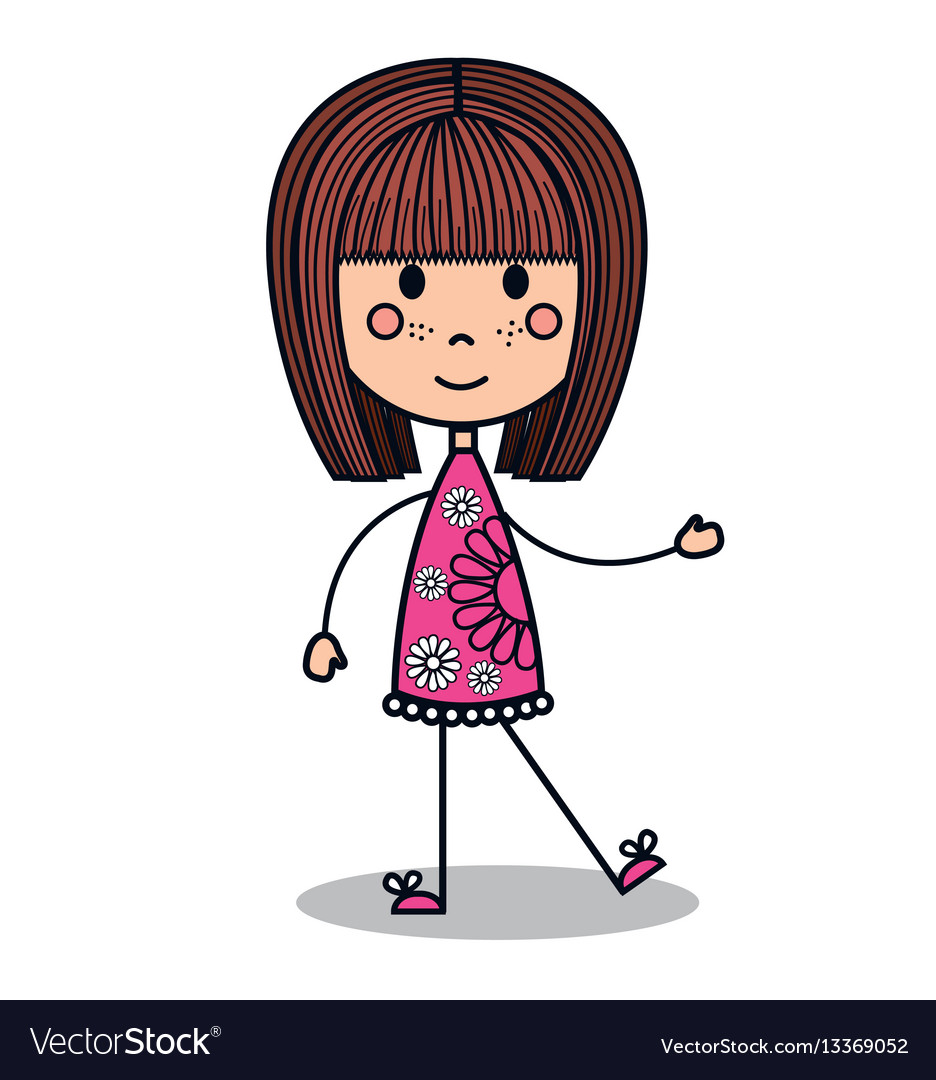 936x1080 Little Girl Drawing - Cute Little Girl Drawing