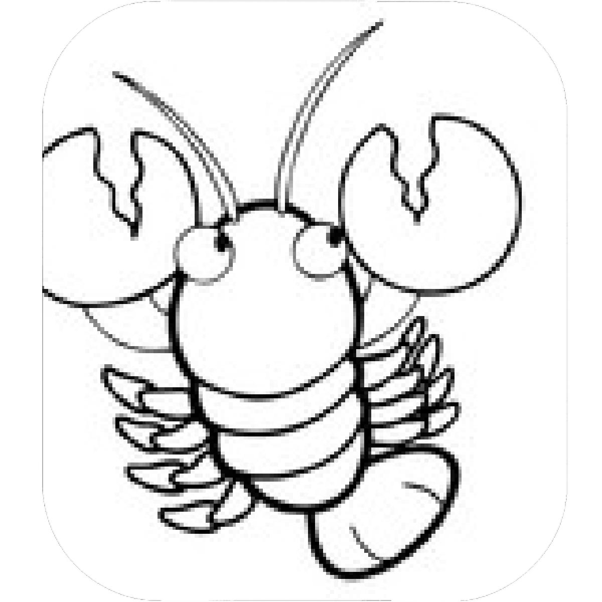 Cute Lobster Drawing at Explore collection of Cute