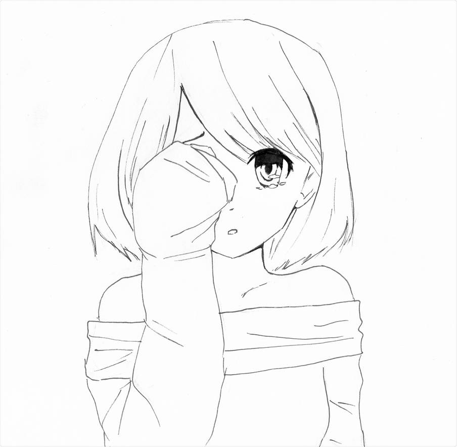 904x884 shy cute manga girl - Cute Manga Girl Drawing