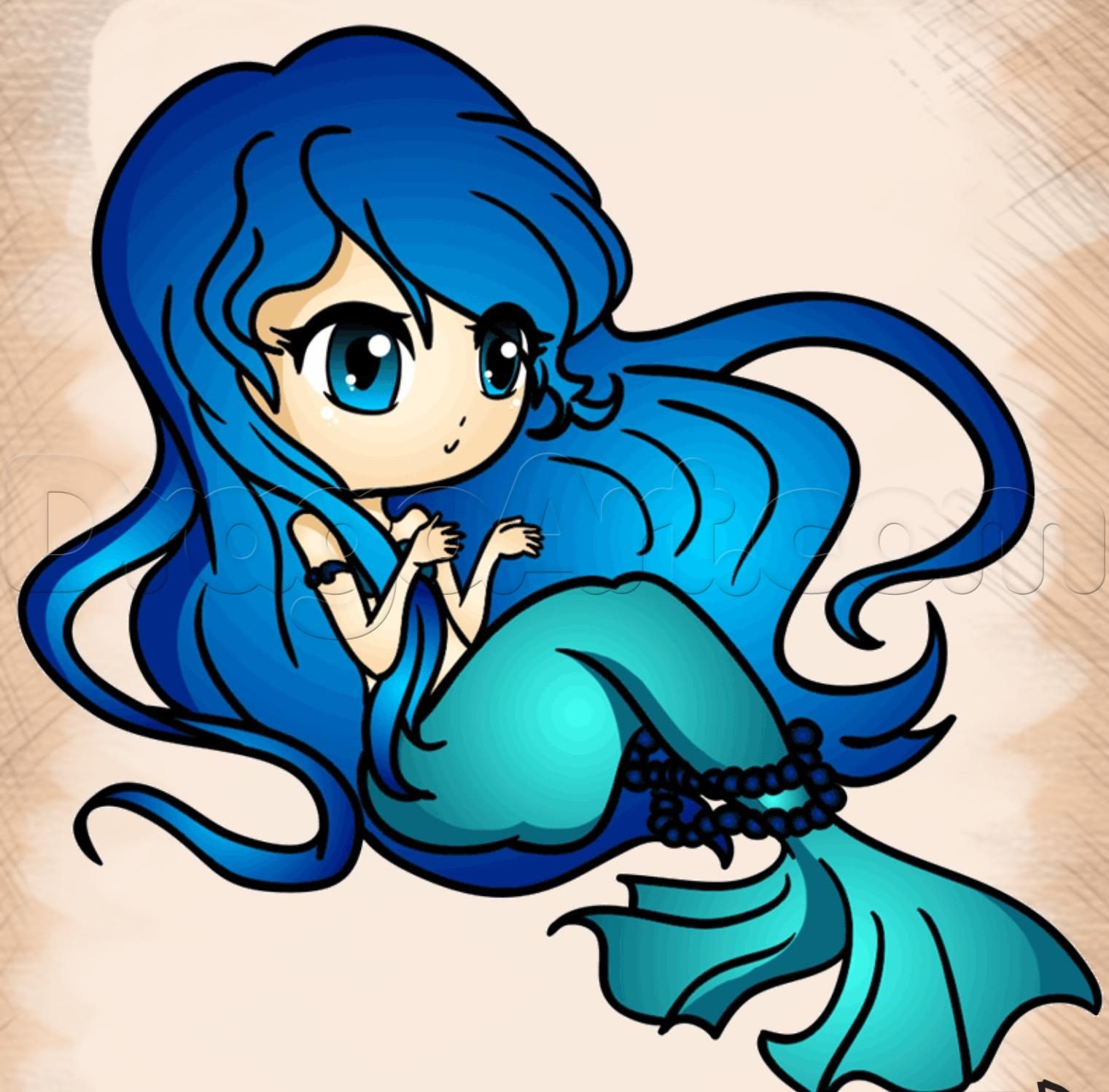 1521x1498 How To Draw A Cute Mermaid Todo Drawings, Mermaid Art, Drawing - Cute Mermaid Drawings