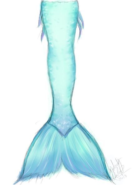 Beautiful Mermaid Tail Sketches Chelss Chapman - mermaid tail roblox