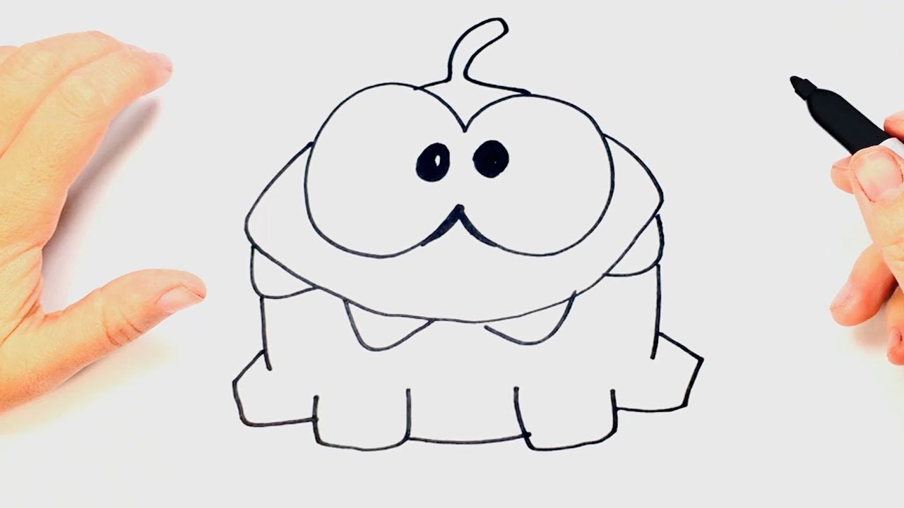 1280x720 How To Draw A Little Monster Step - Cute Monster Drawings
