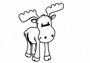 300x210 cute moose drawing cute moose drawing moose! not to be confused - Cute Moose Drawing
