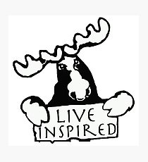 210x230 Funny Moose Drawing Photographic Prints Redbubble - Cute Moose Drawing