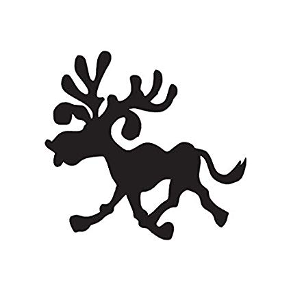 425x425 Cute Moose Drawing - Cute Moose Drawing