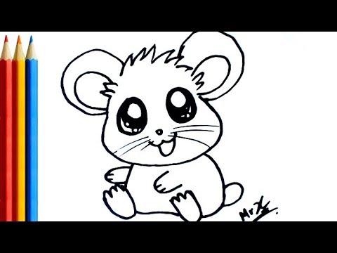 480x360 How To Draw A Cute Baby Mouse - Cute Mouse Drawing
