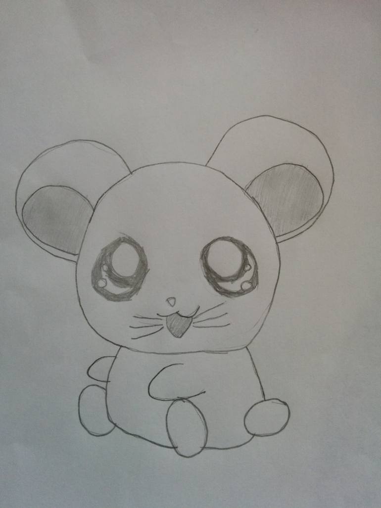 770x1027 Cute Mouse Drawing - Cute Mouse Drawing
