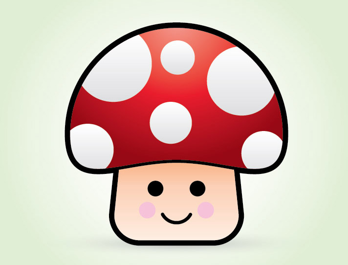 Cute Mushroom Drawing at Explore collection of