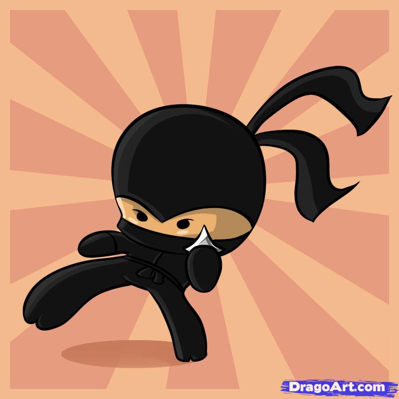 Cute Ninja Drawing At Explore Collection Of Cute