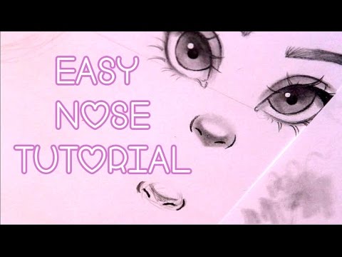 480x360 To Draw Noses - Cute Nose Drawing
