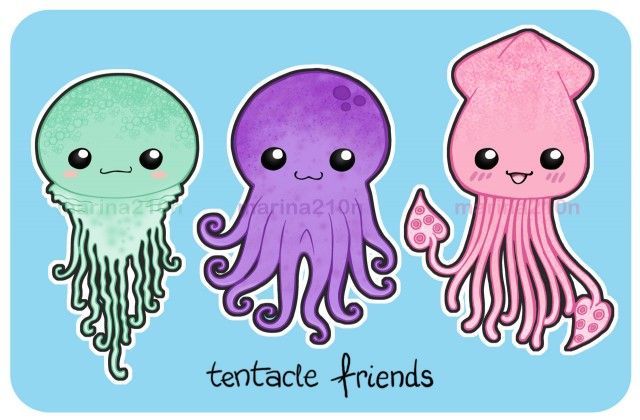 640x420 Cute Octopus Drawing - Cute Octopus Drawing