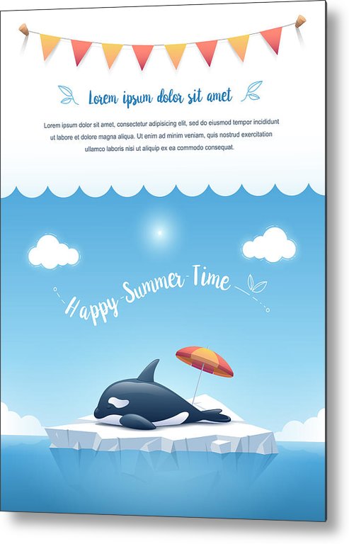 493x768 cute orca or the killer whale sleeping on the iceberg floating - Cute Orca Drawing