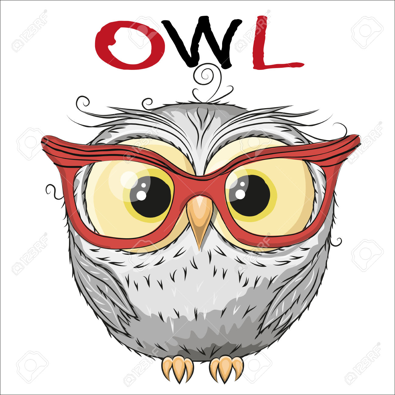 Cute Owl Drawing