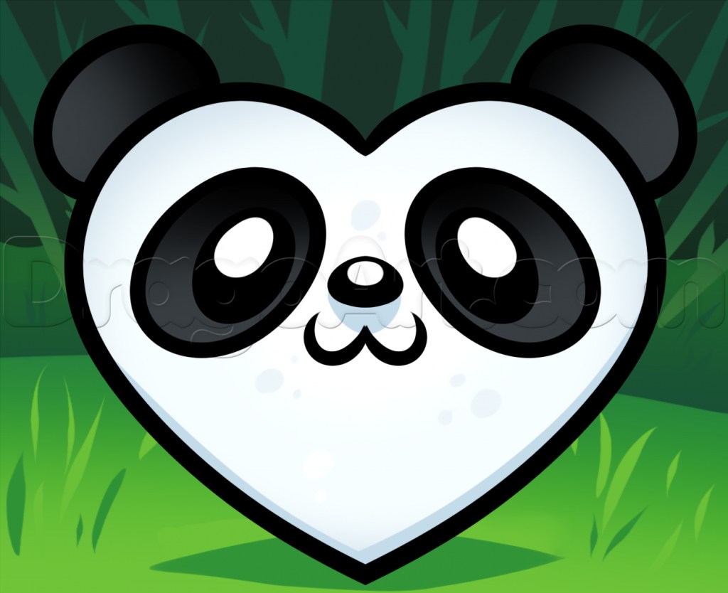 Drawing Ideas Easy Cute Panda Kiukkuinen - Riset