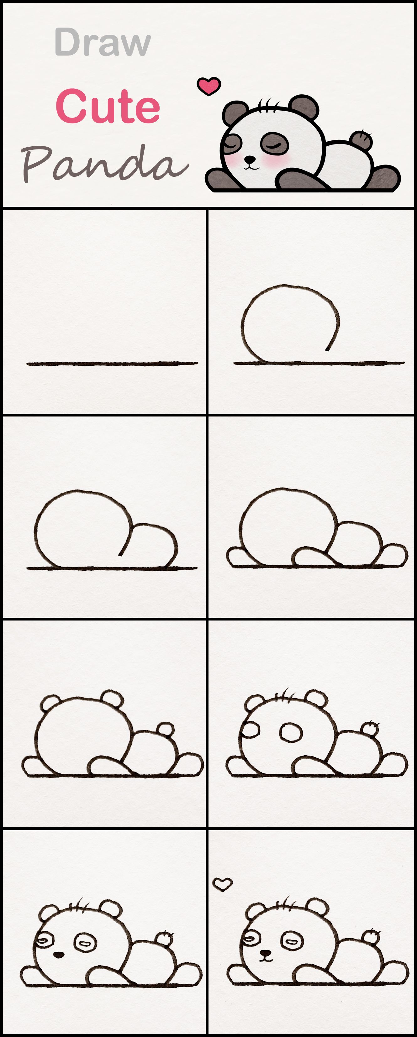 Featured image of post Easy Kawaii Drawings Step By Step