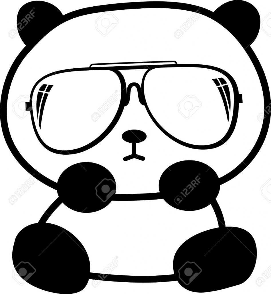 947x1024 Easy Panda Sketch - Cute Panda Drawing Step By Step