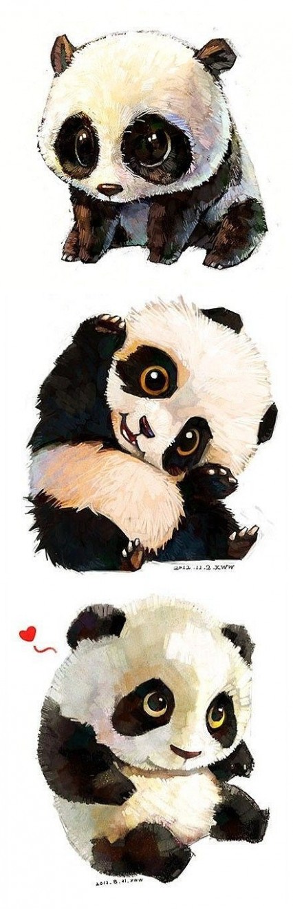 426x1319 quiz how much do you know about cute paintings tumblr cute - Cute Panda Drawing Tumblr