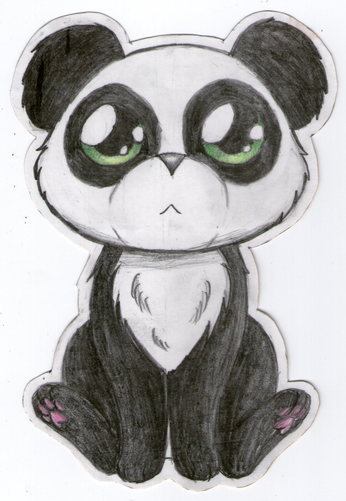 Easy Cute Panda Pencil Drawing Drawing Tutorial Easy