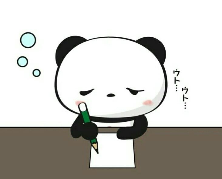 732x590 pandu panda art, panda and panda love - Cute Panda Love Drawing