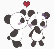 Cute Panda Love Drawing at PaintingValley.com | Explore collection of ...