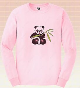 272x300 Cute Panda Long Sleeve T Shirt Bamboo Drawing Zoo Tee Bear Love - Cute Panda Love Drawing