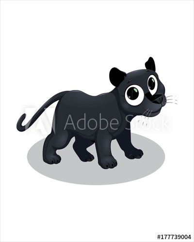 Cute Panther Drawing at PaintingValley.com | Explore collection of Cute ...