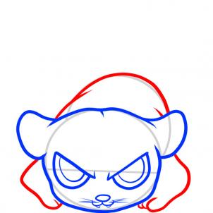 302x302 How To Draw How To Draw A Panther For Kids - Cute Panther Drawing