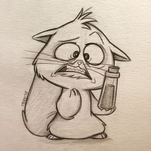 500x500 Cute Disney Pencil Drawings - Cute Pencil Drawings