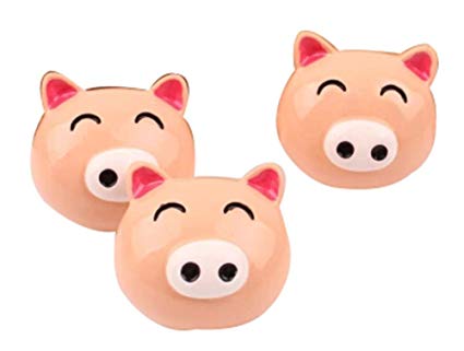 425x321 creative office item cute pig head shaped pushpins - Cute Pig Drawing