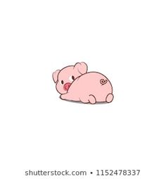 236x254 Premium Vector Clipart - Cute Pig Drawing