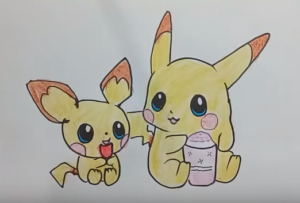  Cute Pikachu Drawing at PaintingValley.com Explore 