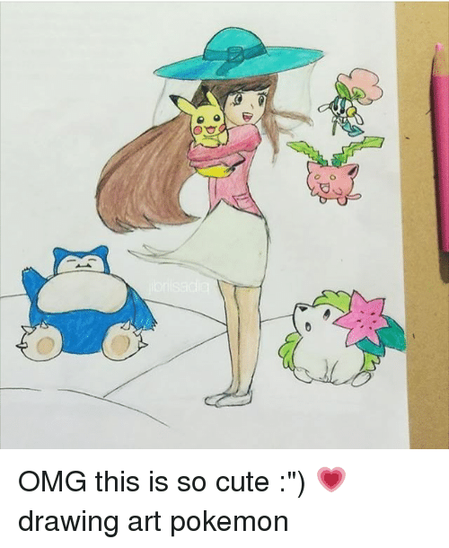 500x610 omg this is so cute drawing art pokemon cute meme on me me - Cute Pokemon Drawings