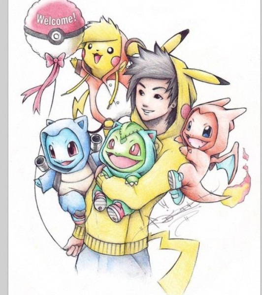 532x600 Cute Pokemon Drawings - Cute Pokemon Drawings