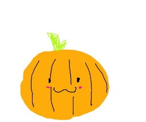 300x250 Cute Pumpkin Drawing - Cute Pumpkin Drawing