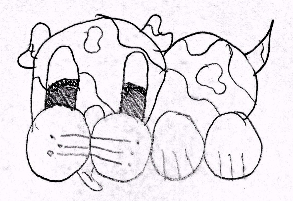 1166x800 Cute Puppy - Cute Puppy Eyes Drawing