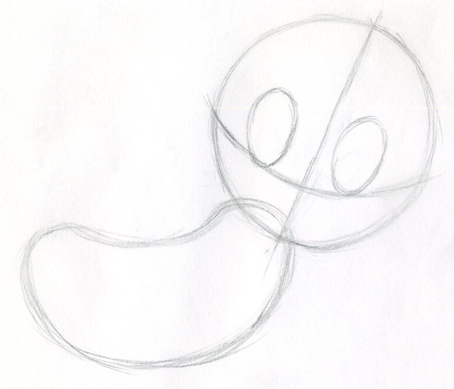 660x565 Draw Cartoon Puppy Very Cute - Cute Puppy Eyes Drawing