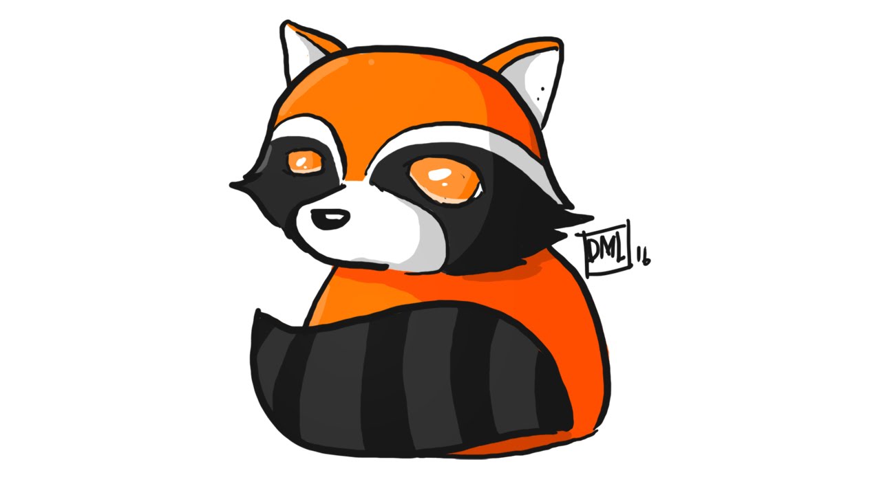 Cute Raccoon Drawing at Explore collection of Cute