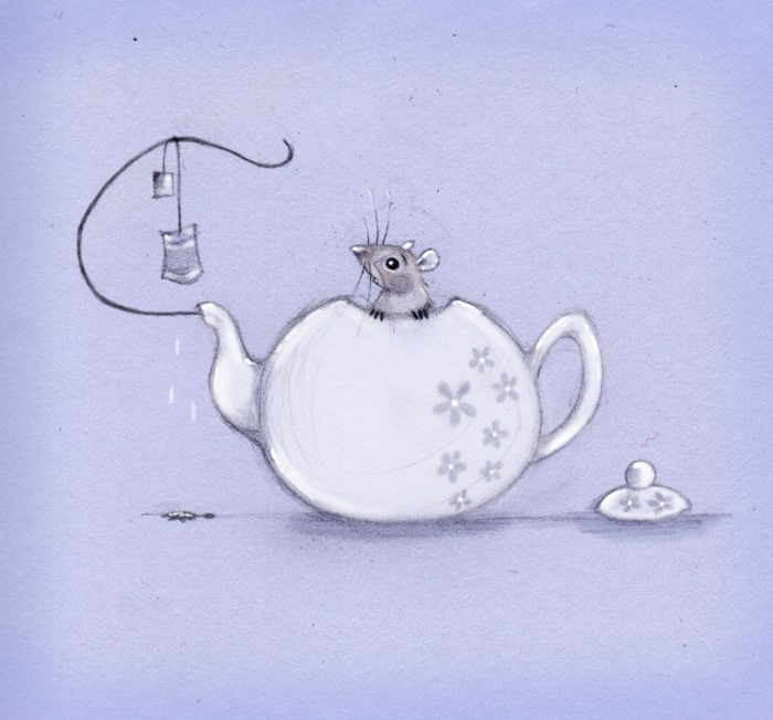700x652 dutch artist illustrates rat to show their cute side - Cute Rat Drawing