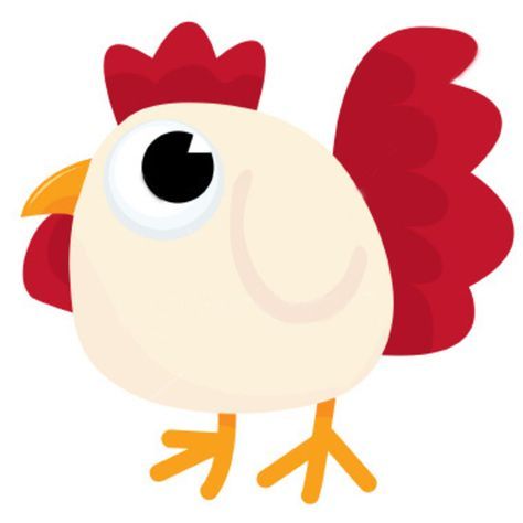 474x474 Cute Chicken Clipart - Cute Rooster Drawing