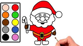 320x180 How To Draw Cute Santa Claus - Cute Santa Claus Drawing